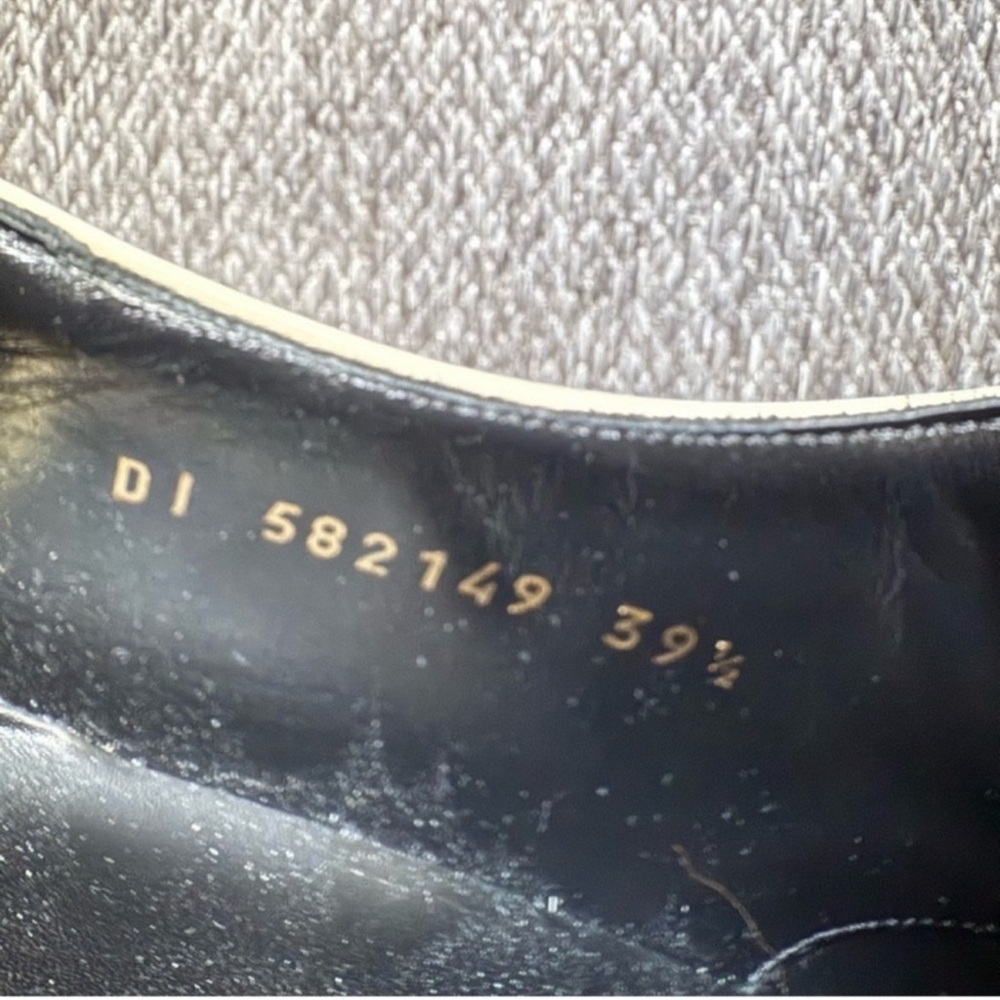 SAINT LAURENT patent leather lace up shoes - Picture 10 of 10